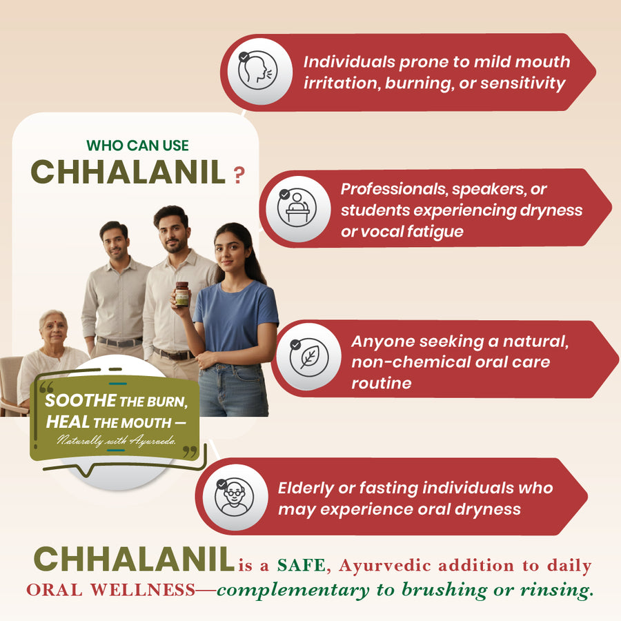ChhalaNil Tablets - Ayurvedic Oral Comfort Tablets