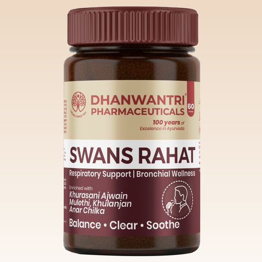 Swans Rahat Powder – Ayurvedic Respiratory Wellness Support