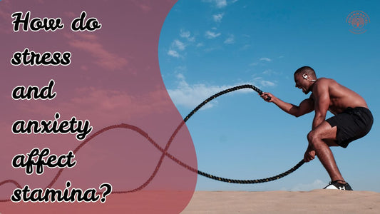 How do stress and anxiety affect stamina?