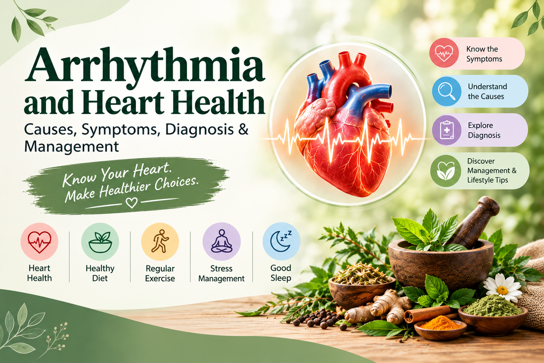 Arrhythmia and Heart Health: Causes, Symptoms, Diagnosis,Management