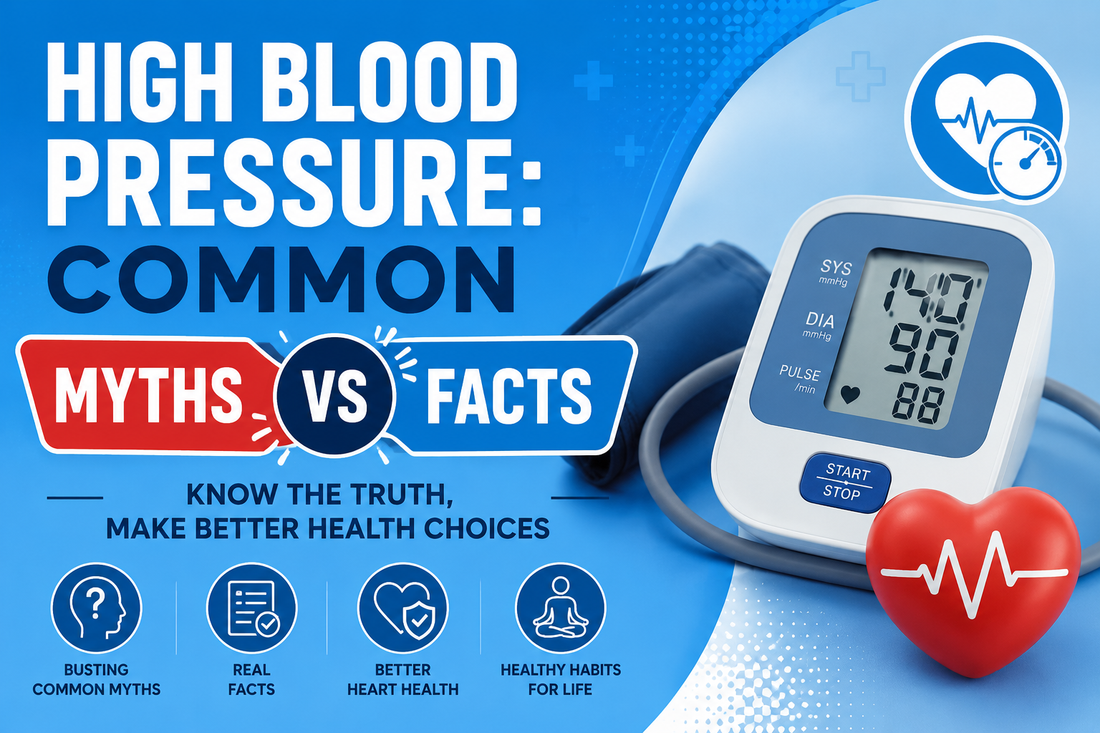 High Blood Pressure Common Myths and Facts – blood pressure monitoring and heart health awareness