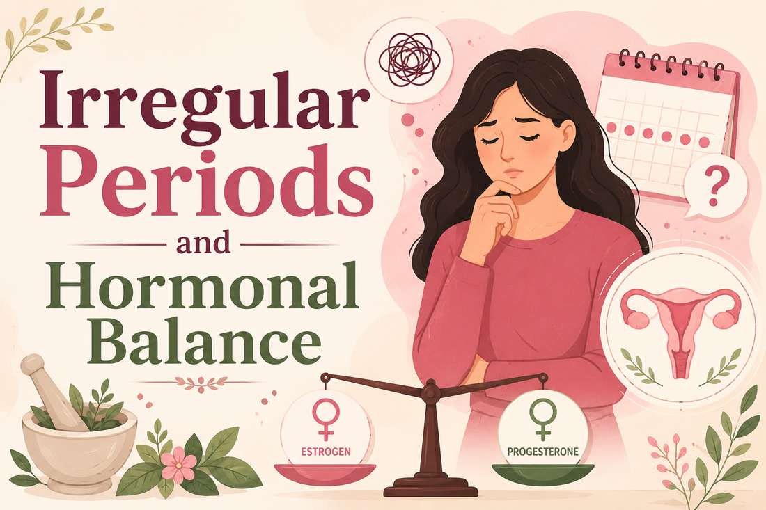 Irregular Periods and Hormonal Balance – Natural Ayurvedic Tips for Women's Menstrual Health