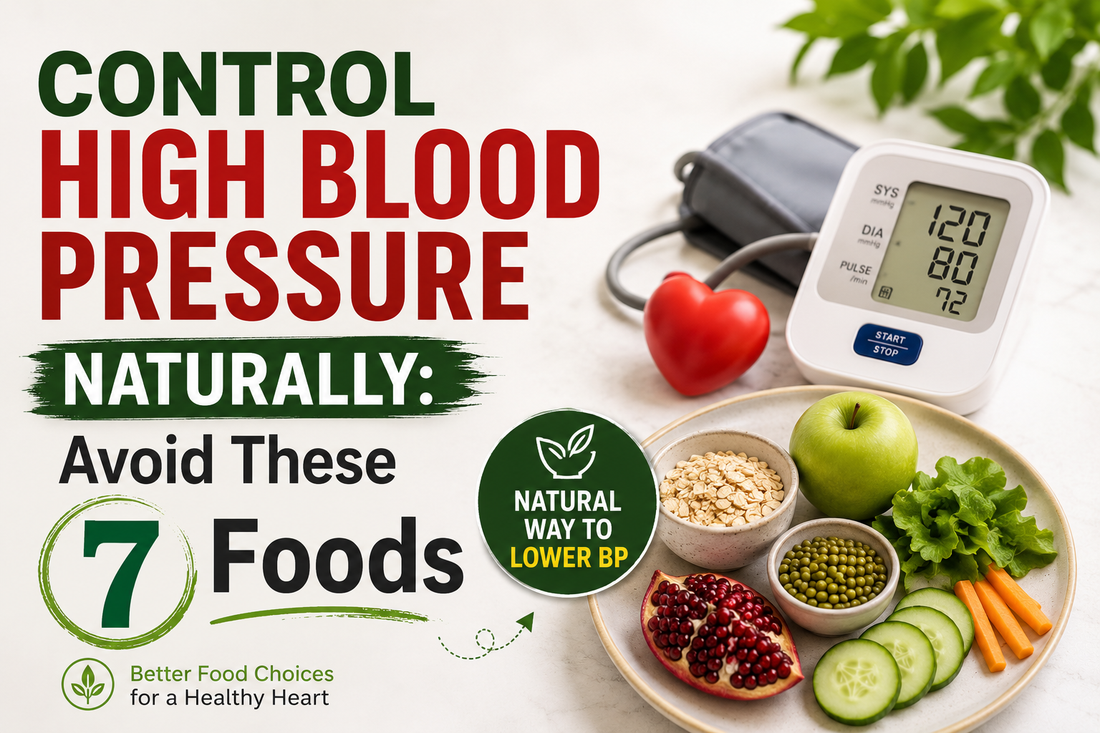 Control High Blood Pressure Naturally: Avoid These 7 Foods