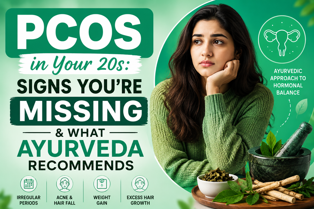 PCOS symptoms young women ayurveda – early signs and Ayurvedic treatment for PCOS in India