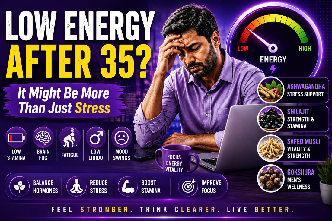 Low Energy After 35? It Might Be More Than Just Stress