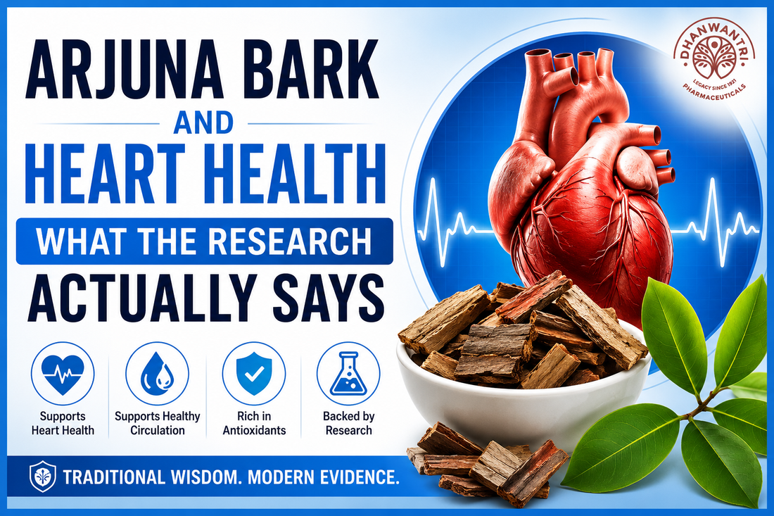 arjuna bark benefits heart ayurveda – Terminalia arjuna bark traditionally used for cardiovascular wellness and heart health support