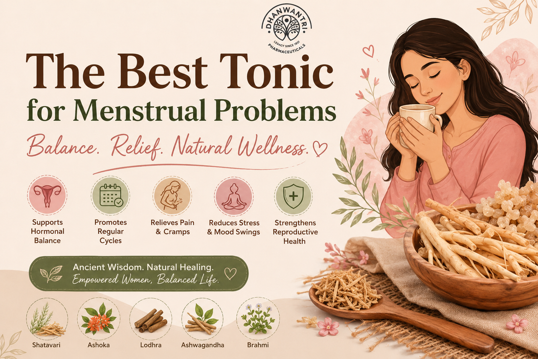 Sundri Sudha Ayurvedic womens tonic with traditional herbs for menstrual wellness and emotional balance support