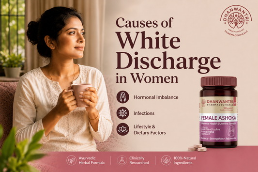 FEMALE ASHOKA Ayurvedic women wellness tonic for ayurvedic LeucorrhoeaRelief and feminine balance