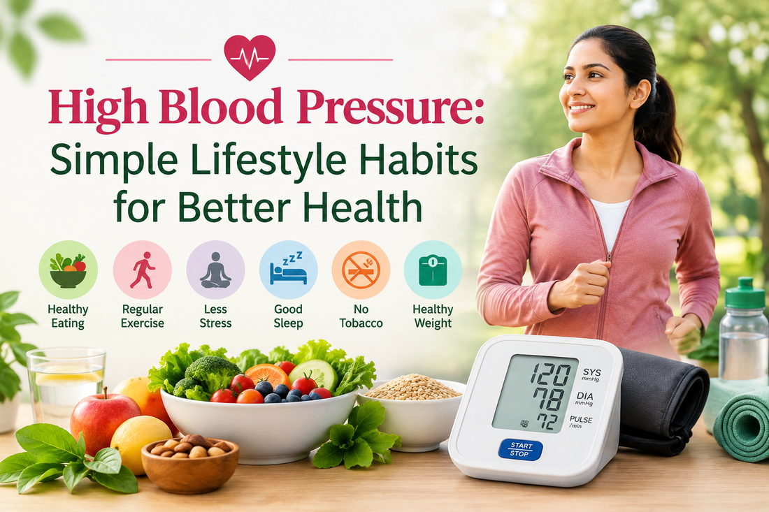High blood pressure lifestyle habits for better health