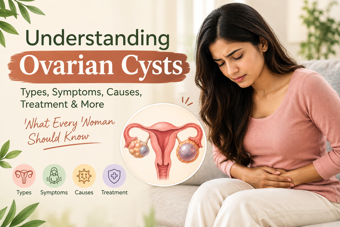 Ovarian cysts explained with symptoms, types, treatment and Ayurvedic perspective