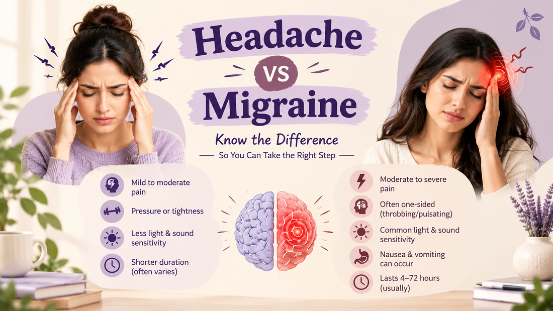 Headache vs Migraine: What’s the Difference?