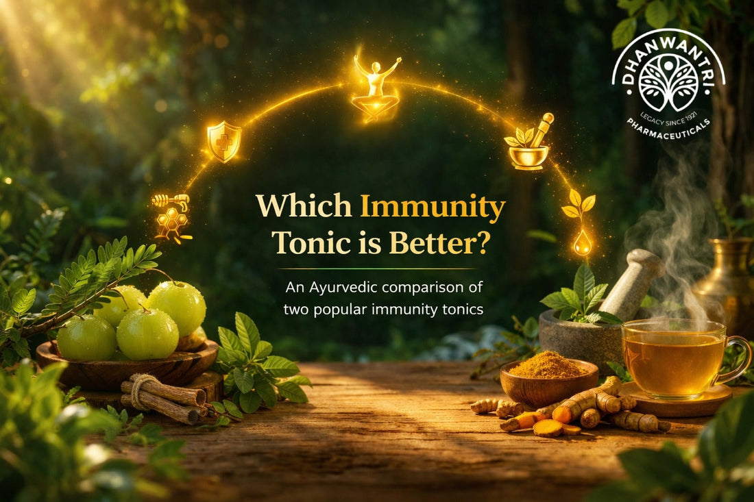 Patanjali vs Dhanwantri_ Which Immunity Tonic is Better