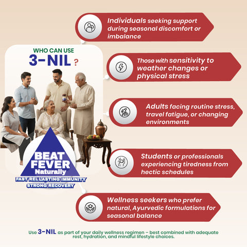 3Nil Tablets - Ayurvedic Seasonal Wellness Tablets
