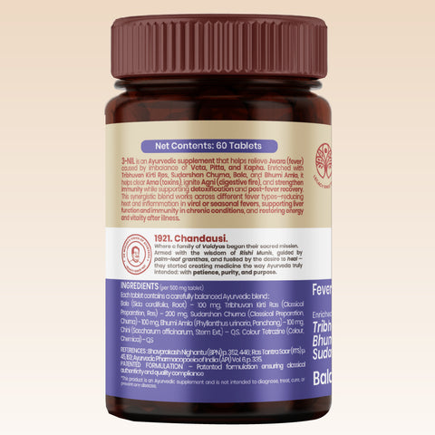 3Nil Tablets - Ayurvedic Seasonal Wellness Tablets