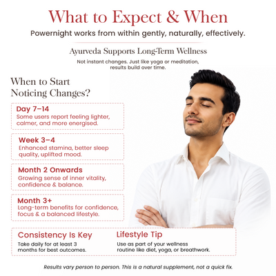 Power Night Tablets - Ayurvedic Men’s Vitality Tablets