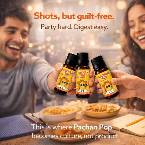 Pachan Pop – Ayurvedic Digestive Shot | Daily Gut Shot