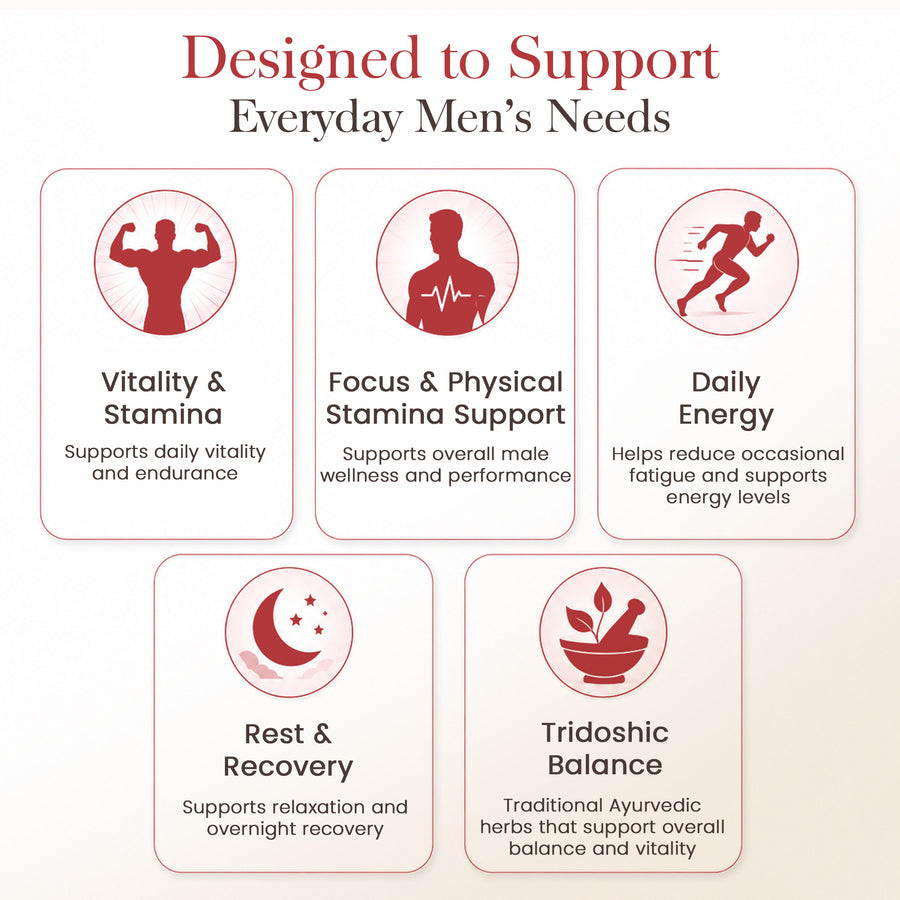 Power Night Tablets - Ayurvedic Men’s Vitality Tablets