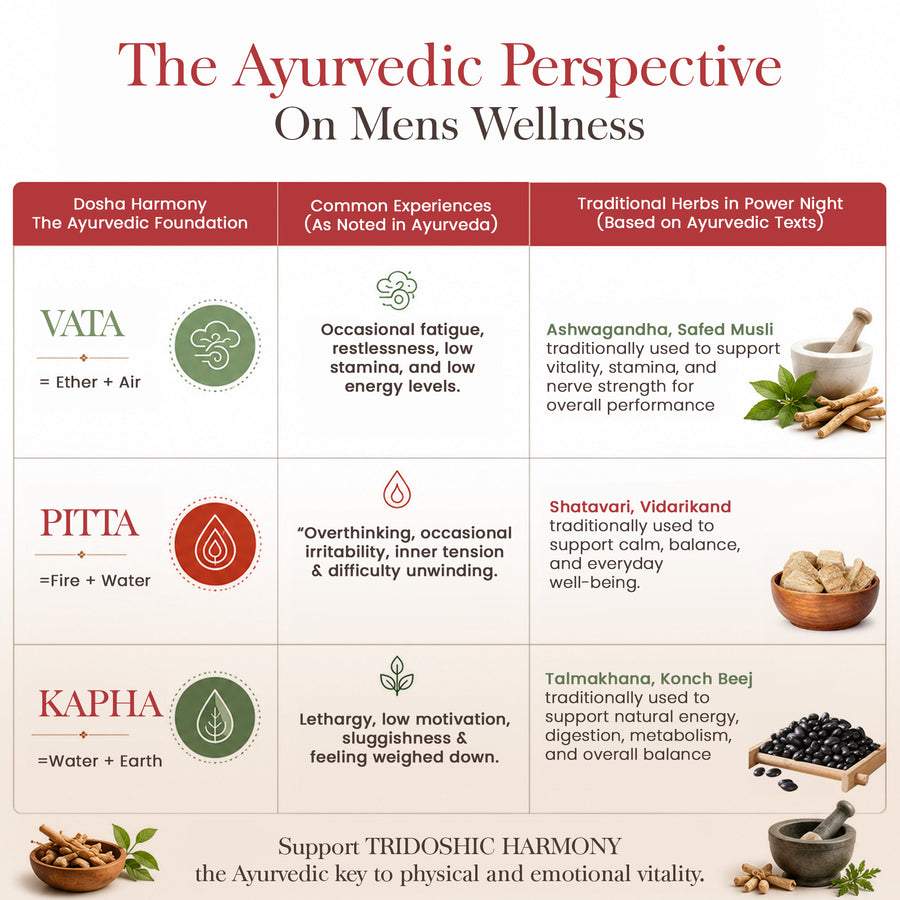 Power Night Tablets - Ayurvedic Men’s Vitality Tablets