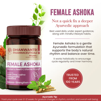 Female Ashoka Tablets - Ayurvedic Women’s Wellness Tablets