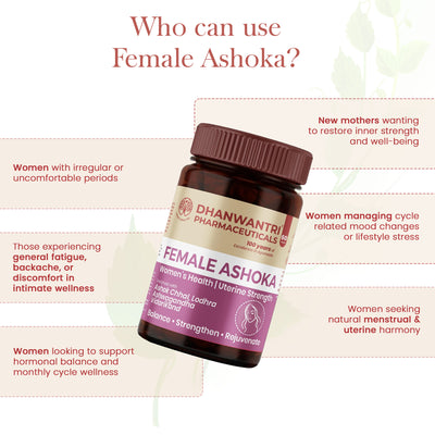 Female Ashoka Tablets - Ayurvedic Women’s Wellness Tablets