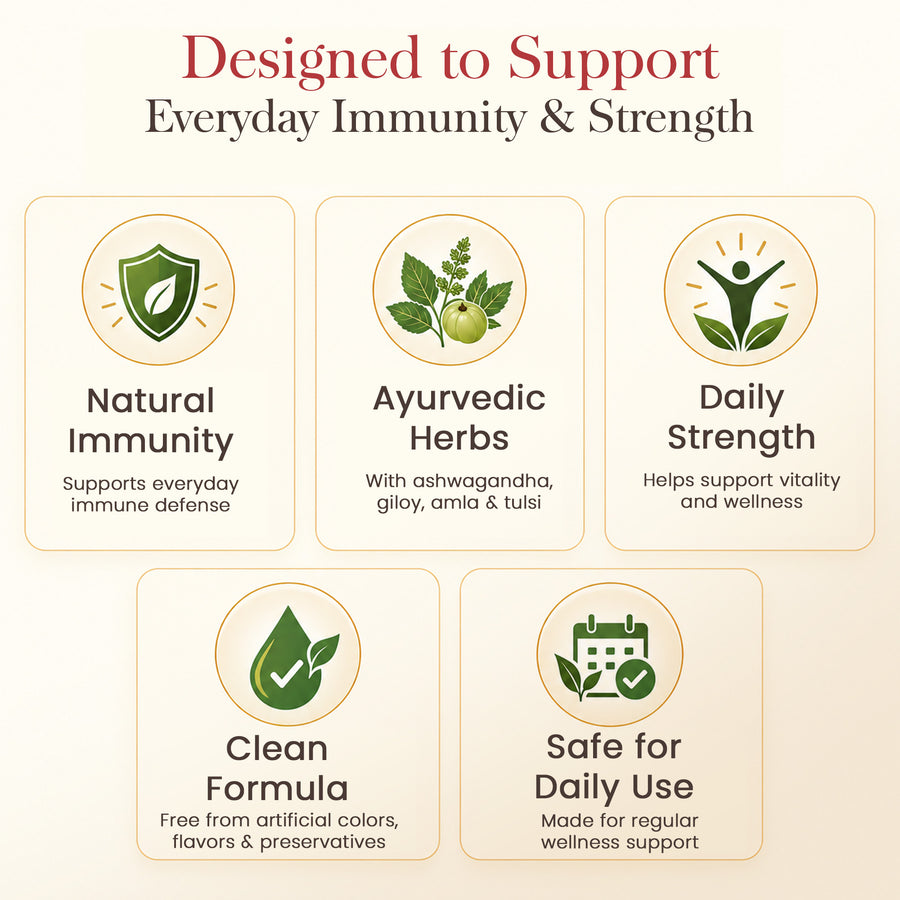 Divine 9 - Ayurvedic Immunity & Vitality Tablets