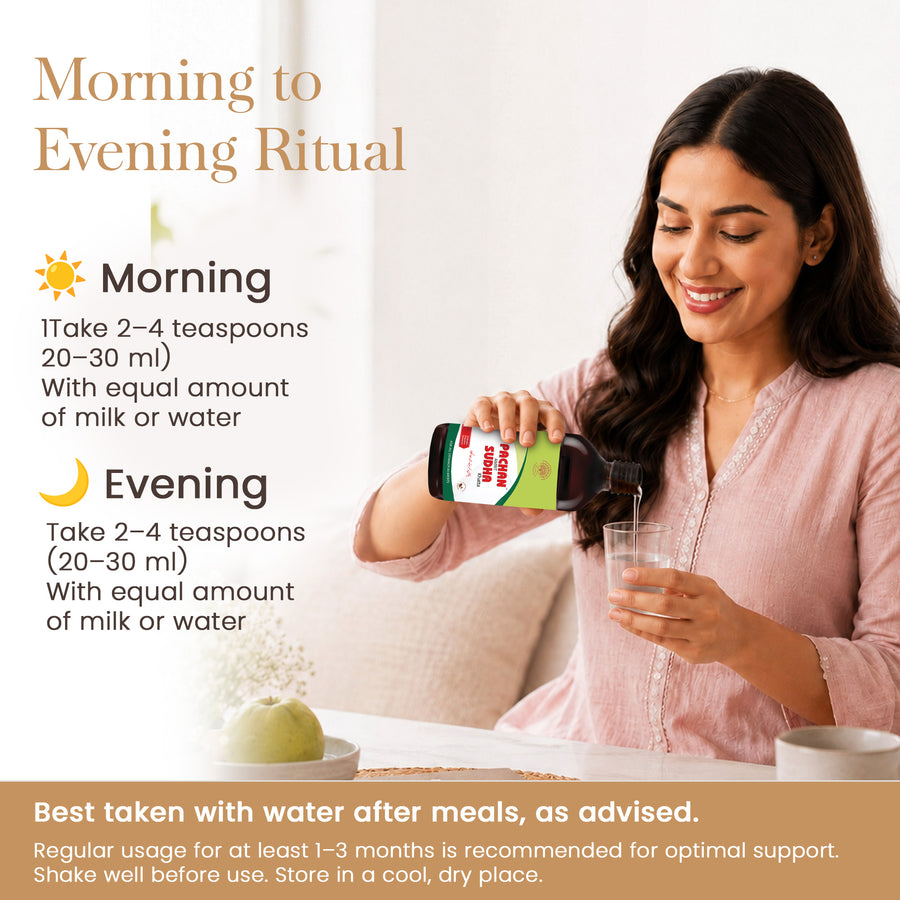 Pachan Amrit Sudha Syrup - Ayurvedic Digestive Tonic