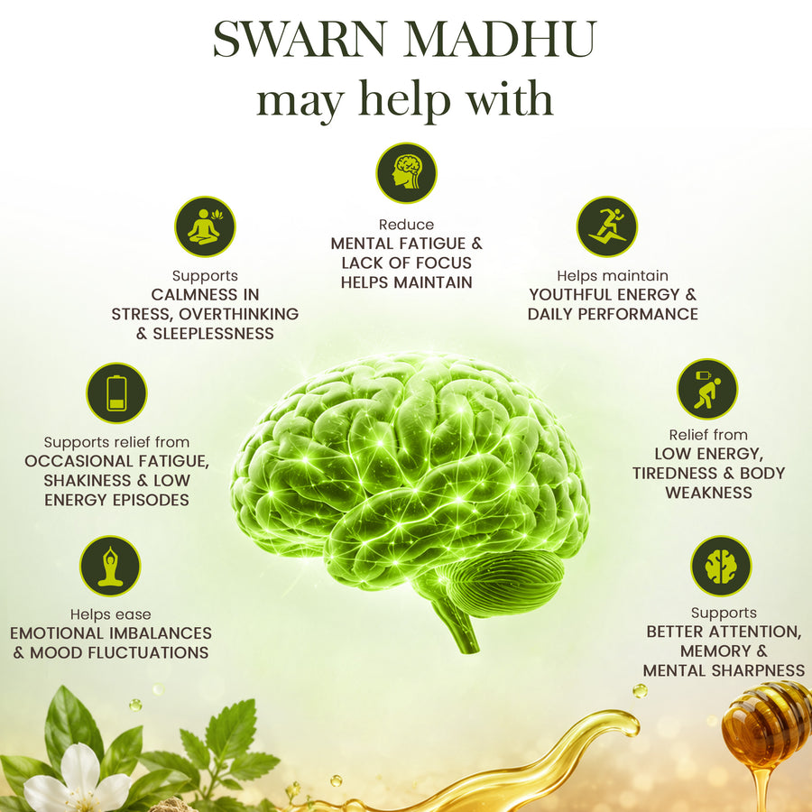 Swarn Madhu Syrup - Ayurvedic Brain Wellness Tonic