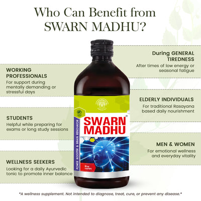 Swarn Madhu Syrup - Ayurvedic Brain Wellness Tonic