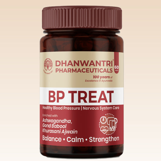 BP Treat Tablets Ayurvedic Support for High BP, Stress, Anxiety & Sleep