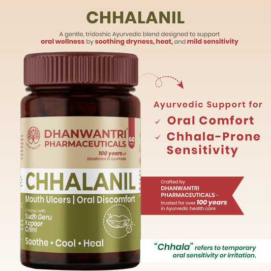 ChhalaNil Ayurvedic Mouth Ulcer Relief Tablets
