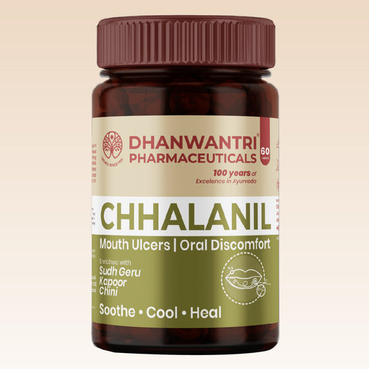 ChhalaNil Ayurvedic Mouth Ulcer Relief Tablets