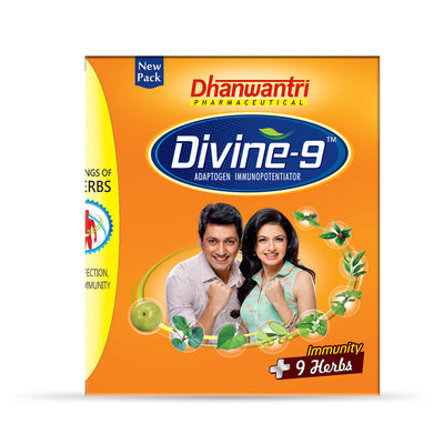 Divine 9 - Ayurvedic Immunity & Vitality Tablets