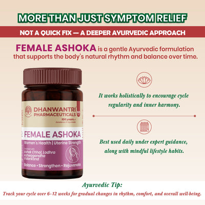 Female Ashoka Tablets - Ayurvedic Women’s Wellness Tablets