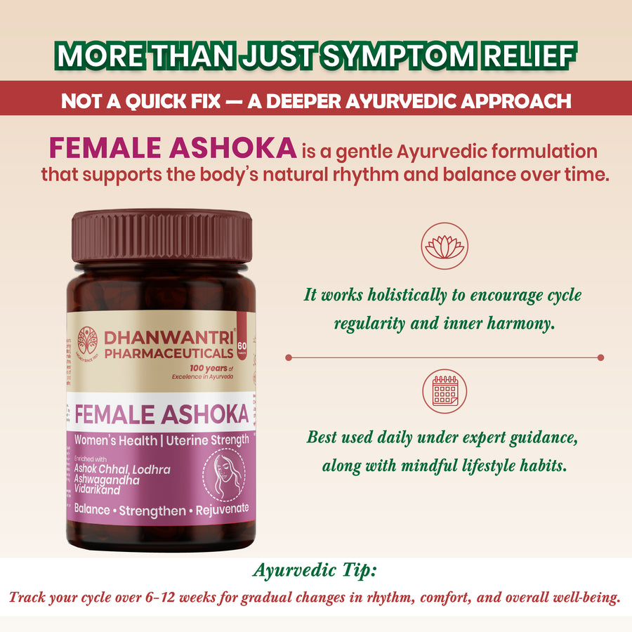 Female Ashoka Tablets - Ayurvedic Women’s Wellness Tablets