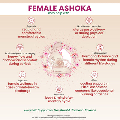 Female Ashoka Tablets - Ayurvedic Women’s Wellness Tablets
