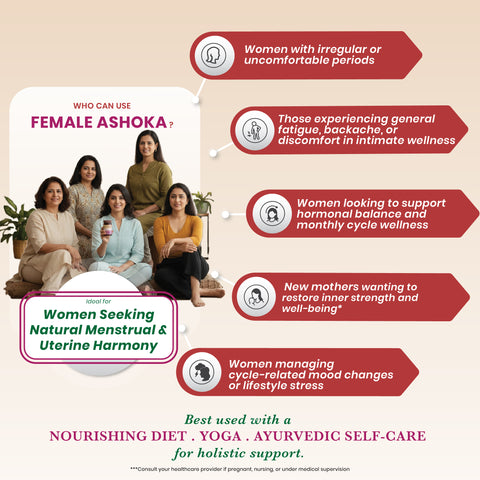 Female Ashoka Tablets - Ayurvedic Women’s Wellness Tablets