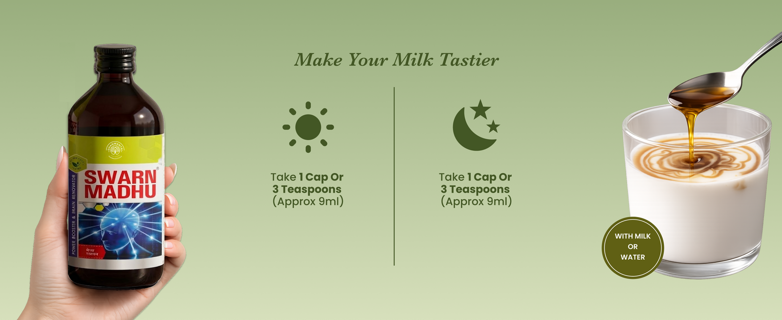 Makes your Milk Tastier
