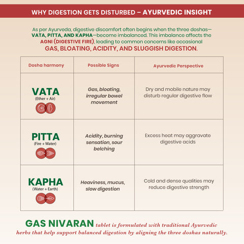 Gas Nivaran Tablets - Ayurvedic Digestive Support Tablets