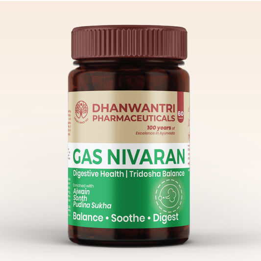 Gas Nivaran Tablet Ayurvedic Relief for Gas, Acidity, Indigestion & Bloating