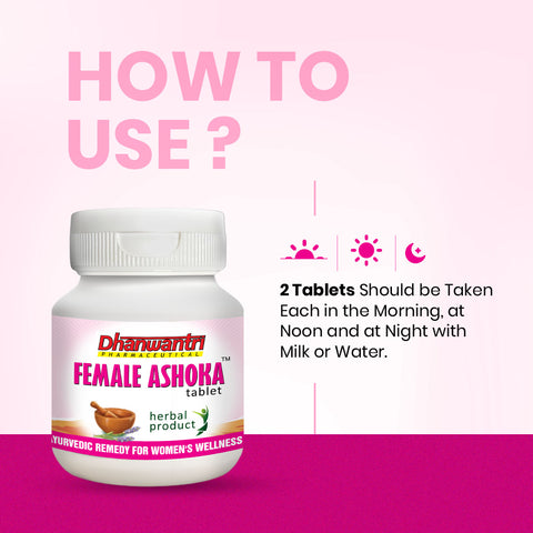 Female Ashoka Ayurvedic Tablets