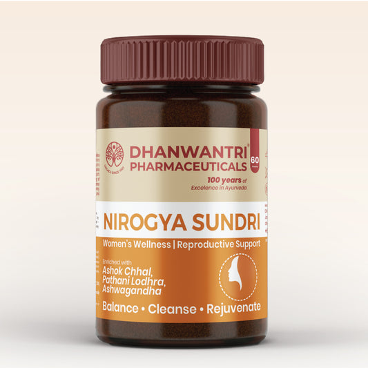 Nirogya Sundri Powder Ayurvedic Leucorrhoea, Hormonal Balance & Uterine Health Support
