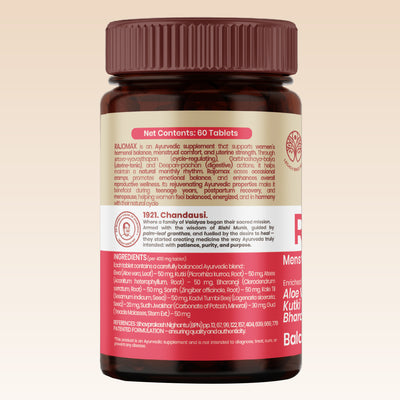 RajoMax Tablets - Ayurvedic Women’s Cycle Wellness Tablets