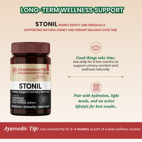 Stonil Tablets - Ayurvedic Urinary Wellness Tablets