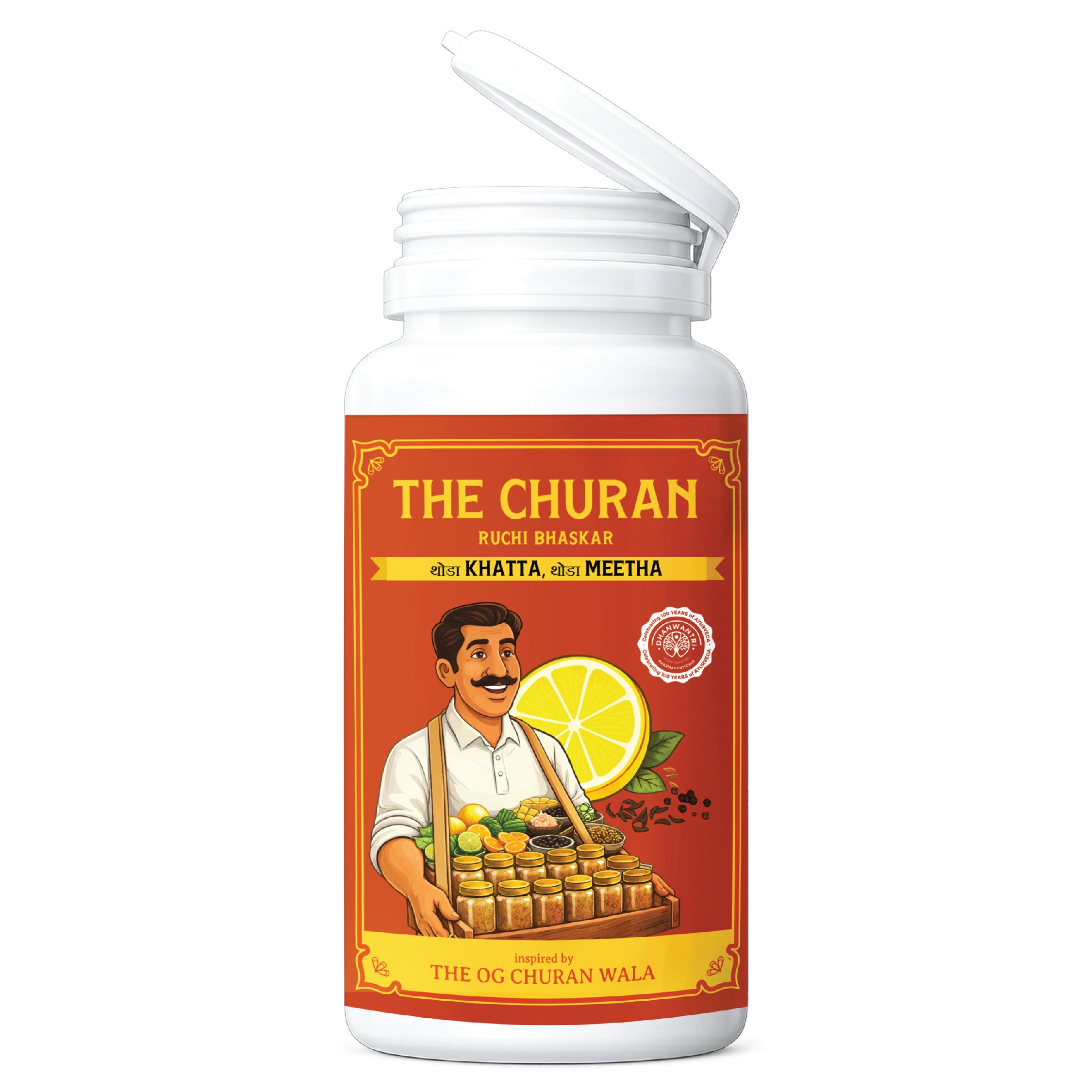 Ruchi bhaskar labeled 'The Churan' with the OG churan wala 