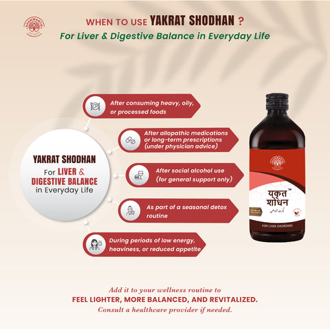 Yakrat Shodhan Ayurvedic Liver Tonic