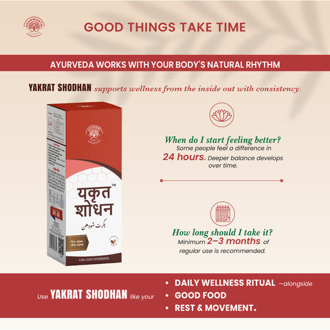 Yakrat Shodhan Ayurvedic Liver Tonic