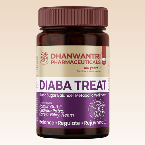 Diaba Treat Tablets - Ayurvedic Metabolic Wellness Tablets
