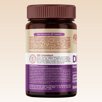 Diaba Treat Tablets - Ayurvedic Metabolic Wellness Tablets