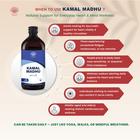 Kamal Madhu Ayurvedic Heart Tonic