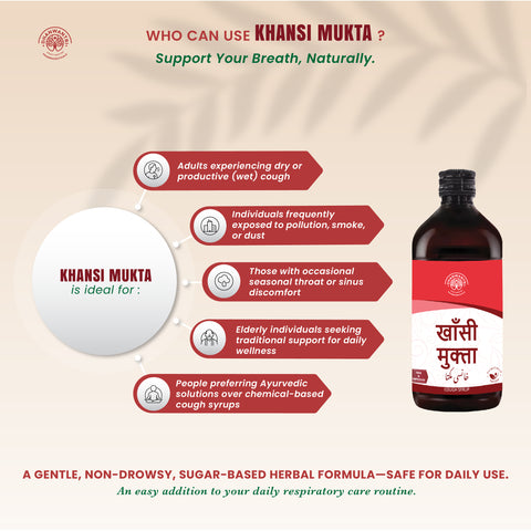 Khansi Mukta Ayurvedic Cough Syrup
